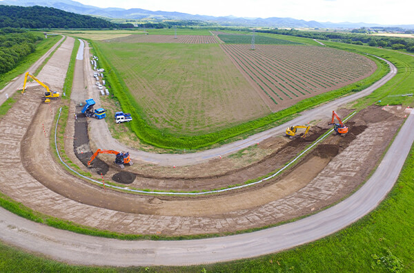 護岸工事 中川町 image